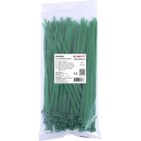 Кабельна стяжка e.ct.stand.280.4.green (100шт), зелена