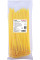 Кабельна стяжка e.ct.stand.300.8.yellow (100шт), жовта