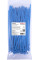 Кабельна стяжка e.ct.stand.370.4.blue (100шт), синя