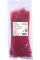 Кабельна стяжка e.ct.stand.370.4.red (100шт), червона