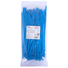 Кабельна стяжка e.ct.stand.400.8.blue (100шт), синя