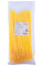 Кабельна стяжка e.ct.stand.400.8.yellow (100шт), жовта