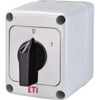 Перемикач CS 16 10 PN (3p_"0-1"корп./IP65"_с/ч_16A)