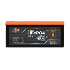 Акумулятор LP LiFePO4 12,8V - 460 Ah (5888Wh) (BMS 200A/200А) пластик Smart BT