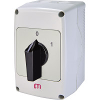 Перемикач CS 40 10 PNG (3p_"0-1"корп./IP65"_с/ч_40A)