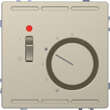 Терморегулятор з центральною платою, з вим.230 В, Сахара, MERTEN D-Life , Schneider Electric MTN5760-6033