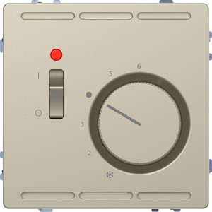 Терморегулятор з центральною платою, з вим.230 В, Сахара, MERTEN D-Life , Schneider Electric MTN5760-6033