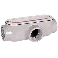 З'єднувач ревізійний Т-подібний e.industrial.pipe.db.revise.t.1-1/2" для труб 1-1/2"