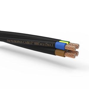 Кабель ВВГнгд (ПВ5)-5х10 силовий EUROPAN CABLE Відрізок 31м