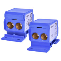 Блок розподільчий EDBM-4/N (192А, 1500V AC/DC, OUT: 3x4-70)