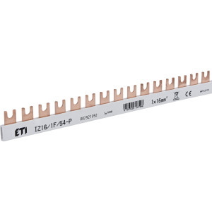 Шина живлення IZ 16/1F/54 (16мм2, 1P, 1м, Fork, 54mod.)
