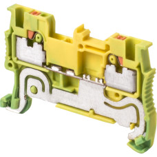 Набірна клемна колодка заземлення на DIN-рейку e.tc.z.din.spring.1,5