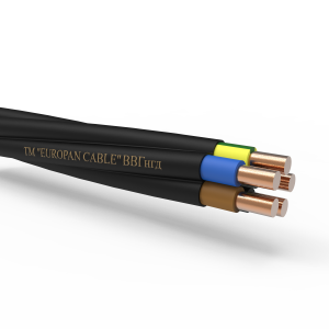 Кабель ВВГнгд 5х10 1,0кВ силовий EUROPAN CABLE