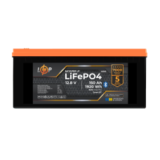 Акумулятор LP LiFePO4 12,8V - 150 Ah (1920Wh) (BMS 100A/75А) пластик Smart BT