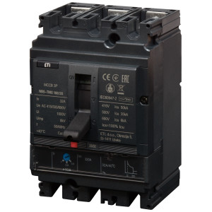 Автоматичний вимикач NBS-TMS 100/3S 32A (50kA, (0.8-1)In/фікс.) 3P