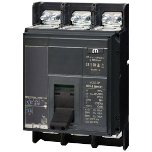 Автоматичний вимикач NBS-E 1600/3H 1250A (65kA, (0.4-1)In/(1.5-10)Ir) 3P