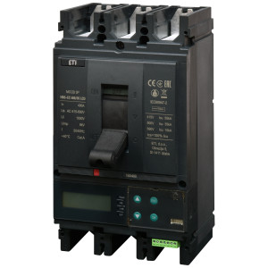 Автоматичний вимикач NBS-EC 400/3S LCD 400A (50kA, (0.4-1)In/(1.5-12)In) 3P