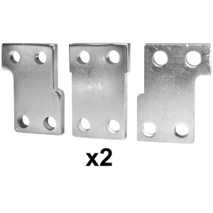 Перехідник шинний NBS-ZB 1600AF 3P (3P, комплект 6шт.)