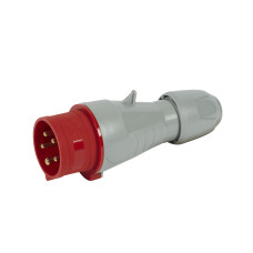 P17 Вилка пряма 16A 3К+Н+З 415В IP44 