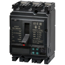 Автоматичний вимикач NBS-E 160/3S LCD 160A (50kA, (0.4-1)In/(1.5-12)In) 3P