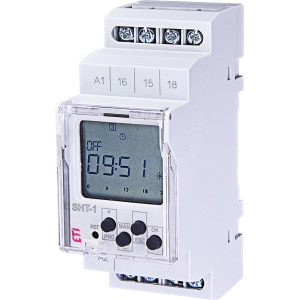 Програмоване цифрове реле SHT-1 UNI 12-240 AC/DC (1x16A_AC1)