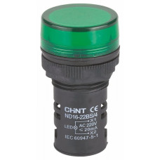 Індикатор ND16-22DS/4  AC/DC 24V Синій