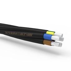 Кабель АВВГ 5х150 силовий EUROPAN CABLE Відрізок 9м