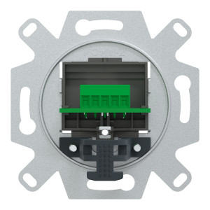 Механізм розетки USB 2.0 на супорт з 1 розємом , Merten, Schneider Electric MTN4581-0000