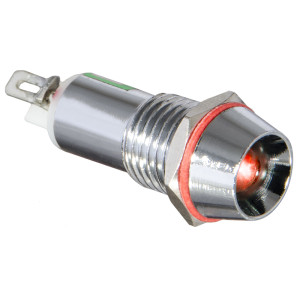 Сигнальна арматура AD22C-10  червона 24V AC/DC