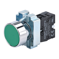 Кнопка NP2-BA31 без підсвітки зелена 1NO IP40