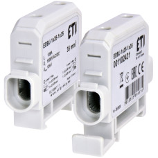 Ввідна силова клема EDBJ-1x35-1x35 (125A, 1000V AC/1500V DC, IN: 1x35, OUT: 1x35, сіра)