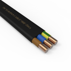 Кабель ВВГ-Пнгд-0,66 3х1,5 силовий мідний EUROPAN CABLE Відрізок 136м