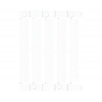 Марковальна самоклеюча пластина ES-TAP2715AW (27х15мм, 24 шт, ПВХ, біла)