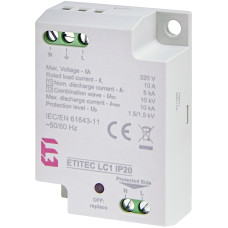 Обмежувач перенапруги ETITEC LC1 IP20