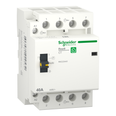 Контактор RESI9 Schneider Electric 40 A, 3P+N, 4NO ~230В/50Гц