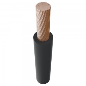 Провід ПВ3нгд чорний 25 EUROPAN CABLE Відрізок 25м