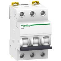 Автоматичний вимикач Acti9 iK60N 3P, 63А, крива C Schneider Electric A9K24363