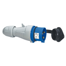 P17 Вилка пряма 32A 2К+З 230В IP44 