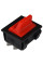 Перемикач 1 клав. Червоний KCD2-9-201 R/B