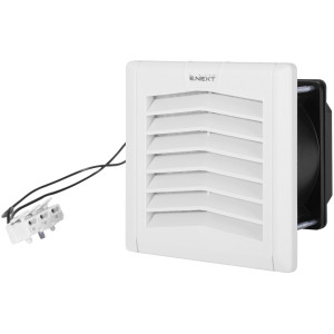 Решітка з фільтром e.climat.fanfilter.pro.120 та вентилятором 92х92мм