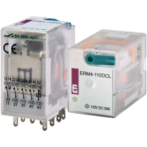 Реле електромеханічне ERM4-110 DCL 4p