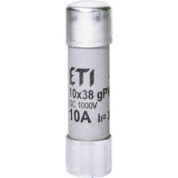 Запобіжник CH 10x38 gPV 10A 1000V (30kA)