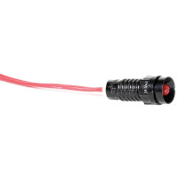 Лампа сигнальна LS LED 5 R 24 (5мм, 24V AC, червона)