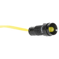 Лампа сигнальна LS LED 5 Y 230 (5мм, 230V AC, жовта)