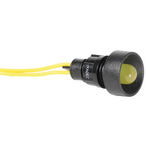 Лампа сигнальна LS LED 10 Y 230 (10мм, 230V AC, жовта)
