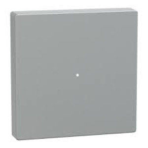 Клавіша для модуля 1 кнопкового вимикача, алюміній, Merten System M Schneider Electric MTN625160