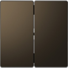 Подвійна клавіша, мокко, MERTEN D-Life Schneider Electric MTN3400-6052