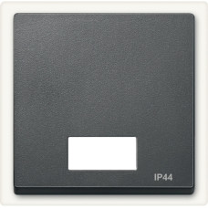 Клавіша з віконцем для світлової
індикації, IP44, антрацит,
Merten System M Schneider Electric MTN433714