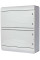 Корпус пластиковий, навісний (NT) 26-модульний, дворядний, IP 40, з непрозорими дверцятами