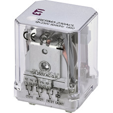Реле електромеханічне RERM3-230ACL 3p LED (16A AC1, 250V AC)